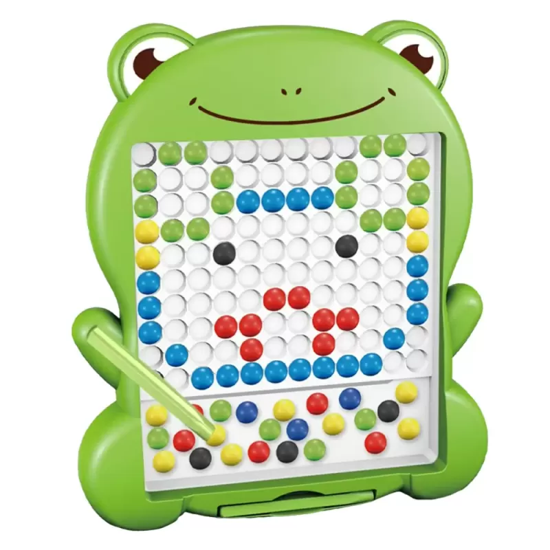 Mozaic Clasic Magnetic Board cu 20 Modele – Joc Creativ si Educativ Broscuta