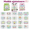 Mozaic Clasic Magnetic Board cu 20 Modele – Joc Creativ si Educativ Panda