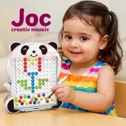 Mozaic Clasic Magnetic Board cu 20 Modele – Joc Creativ si Educativ Panda