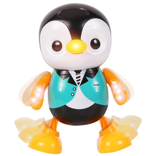 Jucarie interactiva pentru copii – Pinguinul dansator, 20 cm