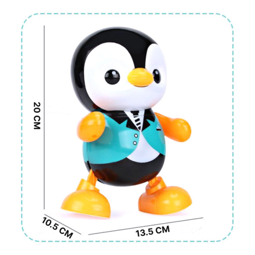 Jucarie interactiva pentru copii – Pinguinul dansator, 20 cm