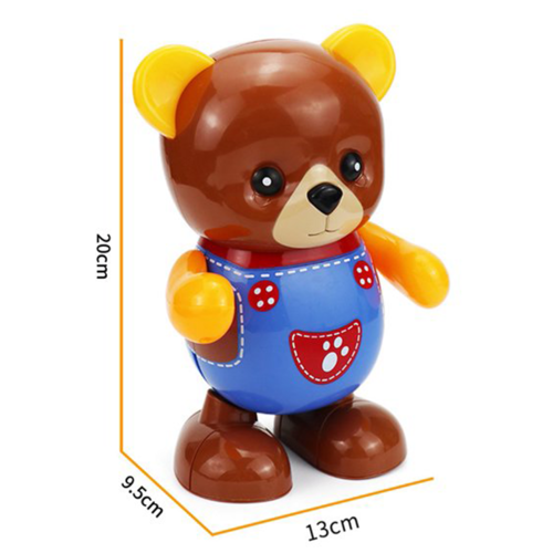 Jucarie interactiva pentru copii – Ursuletul dansator, 20 cm