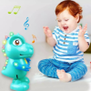 Jucarie interactiva pentru copii – Dinozaurul dansator, 20 cm