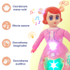 Jucarie Interactiva muzicala, cu lumini multicolore si rotire 360° , Printesa Dansatoare, 21.5x13.5 cm, 3+ ani