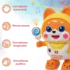 Jucarie interactiva pentru copii – Catelusul dansator, 20 cm, 3+ ani, Portocaliu