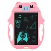 Tableta copii LCD Porcusor cu buton de stergere, 23cm, Roz