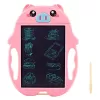 Tableta copii LCD Porcusor cu buton de stergere, 23cm, Roz