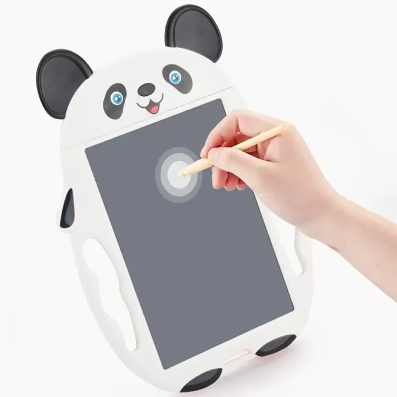 Tableta copii LCD Panda cu buton de stergere, 23cm