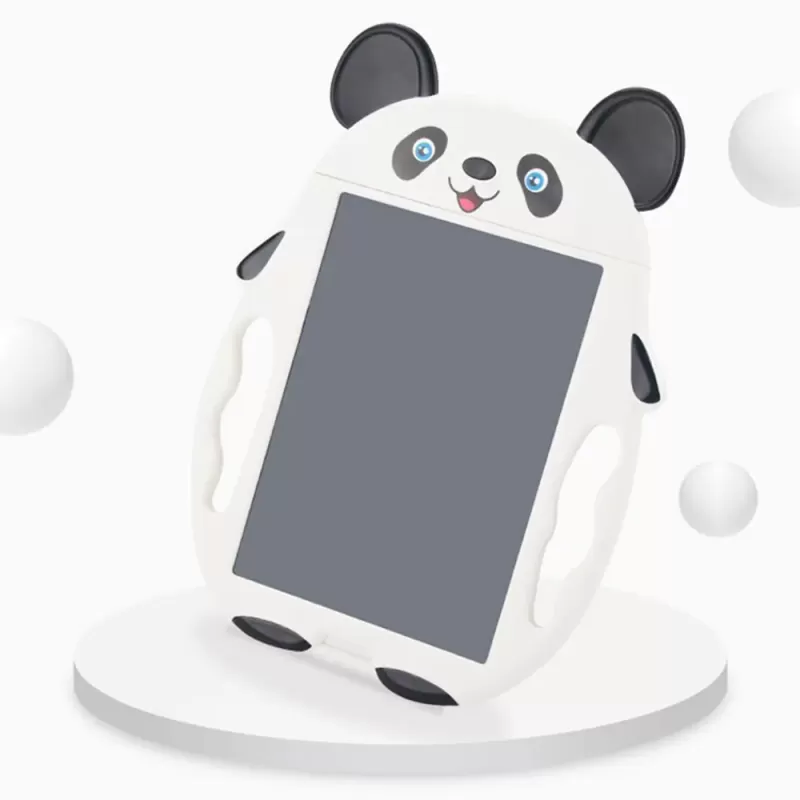 Tableta copii LCD Panda cu buton de stergere, 23cm