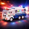 Masina de politie de jucarie, interactiva, cu sunete si lumini, 27 x 13 x 9 cm