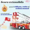 Masina de Pompieri Mare – Scara Extensibila, Lumini si Sunete Realiste, 63 cm