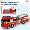 Masina de Pompieri Mare – Scara Extensibila, Lumini si Sunete Realiste, 63 cm