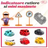 Parcare Interactiva cu 6 mini masinute, Lift Automat si Piste Spirale