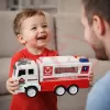 Ambulanta de jucarie, interactiva, cu sunete si lumini, 27 x 13 x 9 cm