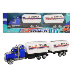 Jucarie – Camion cisterna cu remorca