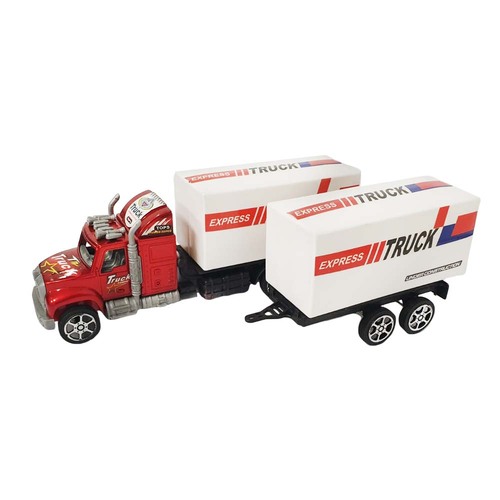 Jucarie – Camion transport cu remorca