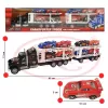 Camion Transport Masini cu Remorca Transportatoare si 8 Masinute de Curse 