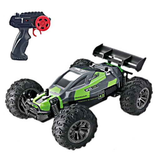 Masina cu telecomanda 2.4GHz Speedy RTR, 12 Km/h, amortizoare, 1:18, Verde, +6 ani