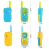 Set doua statii Walkie Talkie pentru copii, Antena si Lanterna, Raza de Actiune 3 km in spatii deschise, 8 canale de emisie, functia VOX