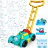 Masinuta de Tuns Iarba cu Functie Bubble Maker, 43 x 44 x 19 cm, 3+ Ani