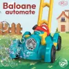 Masinuta de Tuns Iarba cu Functie Bubble Maker, 43 x 44 x 19 cm, 3+ Ani
