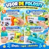 Set cu mingi din spuma si mini popice pentru interior si exterior