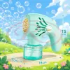 Generator de baloane de sapun cu ventilator portabil, unicorn decorativ si 20 de orificii