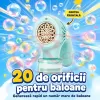 Generator de baloane de sapun cu ventilator portabil, unicorn decorativ si 20 de orificii