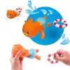 Set jucarii pentru baie, 6 ursuleti inotatori, +18 luni