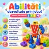 Set Educativ Alfabet cu Roboti Transformabili, 26 Litere, Jucarie STEM pentru Copii 3 Ani+