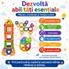 Set de constructie STEM - Fun Blocks Educational, Forme Geometrice Interconectabile, + 3 ani