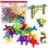 Set de constructie STEM - Fun Blocks Educational, ConnectiX, + 3 ani
