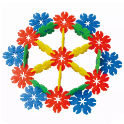 Set de constructie Educational, 80 de piese