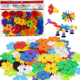 Set de constructie STEM - Fun Blocks Educational, Fulgi de Zapada, + 3 ani