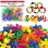 Set de constructie STEM - Fun Blocks Educational, Animalute, + 3 ani