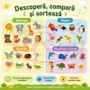 Set Magneti Educativi Lumea Animalelor din Spuma EVA, 64 Piese Magnetice Colorate, Invatare in Limba Engleza, 5+ Ani