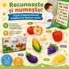 Set Magneti Educativi Fructe si Legume din Spuma EVA, 48 Piese Magnetice Colorate, Joc de Invatare, 5+ Ani
