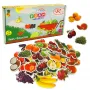Joc educativ, set 52 piese magnetice, Fructe, din spuma EVA, +5ani