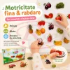 Set Magneti Educativi Fructe din Spuma EVA, 52 Piese Magnetice Colorate, Joc de Invatare, 5+ Ani