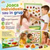 Set Magneti Educativi Fructe din Spuma EVA, 52 Piese Magnetice Colorate, Joc de Invatare, 5+ Ani