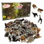 Joc educativ, set 47 piese magnetice, Lumea Animalelor, din spuma EVA, +5ani