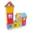 Jucarie RCO Educativa si Interactiva STEM, Set de constructie din ABS pentru inginerie 2D si 3D cu 132 piese, cutie depozitare portabila, 3+ ani