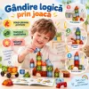 Set magnetic pentru creativitate, logica si dezvoltarea gandirii spatiale