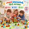 Set magnetic pentru creativitate, logica si dezvoltarea gandirii spatiale