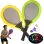 Set Palete cu LED-uri colorate de Badminton/Tenis, Galben/Verde
