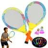 Set Palete cu LED-uri colorate de Badminton/Tenis