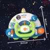 Simulator Auto  – Nava Spatiala cu Lumini si Sunete