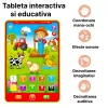 Tableta RCO Y-pad interactiva si educativa, Ferma animalelor in limba engleza, 20.5x13.8x1.3cm, 3+ani