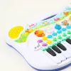 Jucarie muzicala, pian multifunctional RCO cu melodii, sunete, functie de inregistrare si redare, volum ajustabil, 38x27x3 cm, 18 luni+