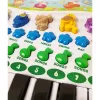 Jucarie muzicala, pian multifunctional RCO cu melodii, sunete, functie de inregistrare si redare, volum ajustabil, 38x27x3 cm, 18 luni+